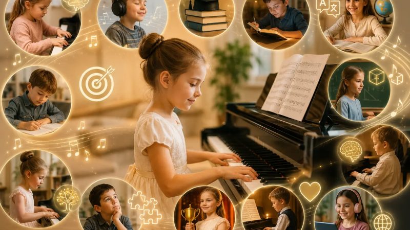 10 причин, по которым ребёнку следует учиться играть на фортепиано