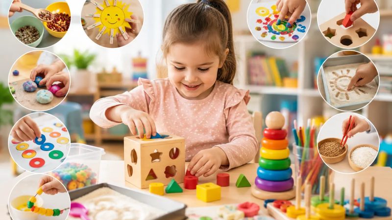 15 игр для развития мелкой моторики у детей от 1 до 3 лет: простые упражнения дома