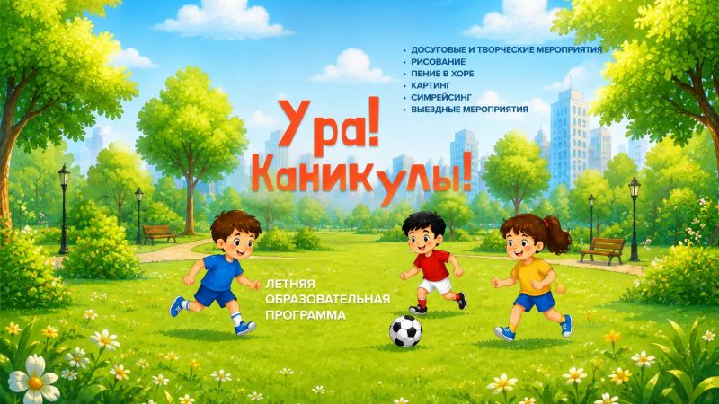 Ура! Каникулы! - Лето 2026